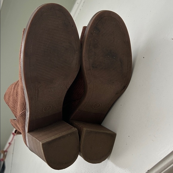 Universal Thread Charlie open toe bootie’s size 7 - Picture 4 of 4